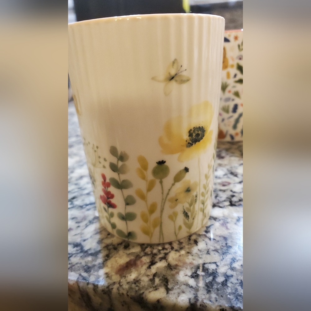 Floral Ceramic Vase